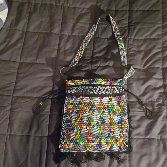 Multi colored hand bag - Picture 1 of 1
